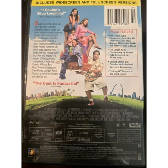 Johnson Family Vacation - DVD - Vanessa Williams, Cedric the Entertainer - Picture 2 of 2